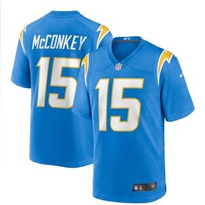 NFL Nike Ladd McConkey Powder Blue Los Angeles Chargers Game Jersey size XL
